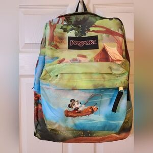 Disney Jansport High Stakes Forest Camp Backpack